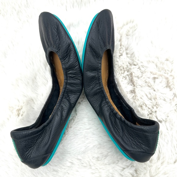 Tieks By Gavrieli‎ Foldable Ballerina Ballet Flats Black leather size 9 black - Picture 5 of 10